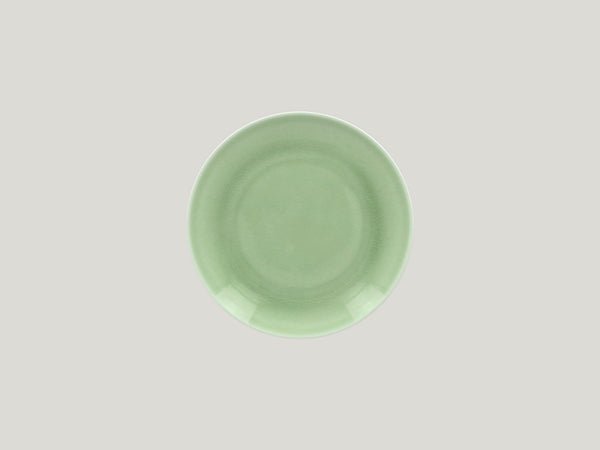 FLAT  COUPE PLATE, 7.1"D, GREEN_0