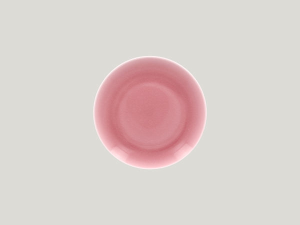 FLAT  COUPE PLATE, 7.1"D, PINK_0