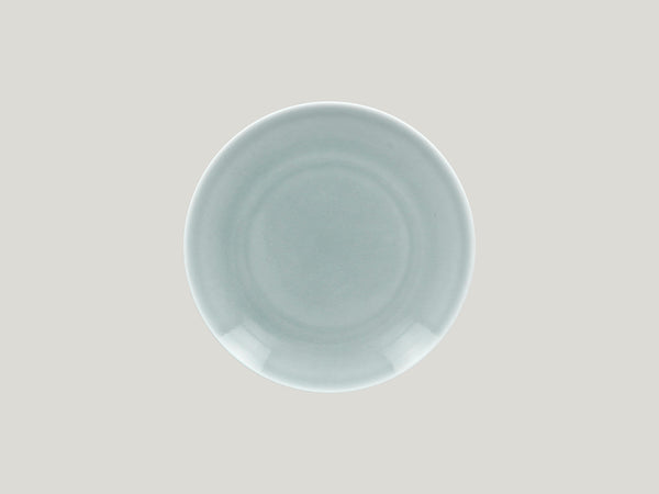 FLAT  COUPE PLATE, 8.25"D, BLUE_0