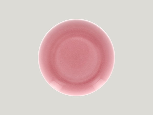 FLAT COUPE PLATE, 9.45"D, PINK_0