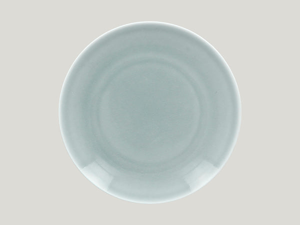 FLAT COUPE PLATE, 11.4"D, BLUE_0