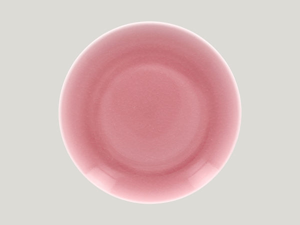FLAT COUPE PLATE, 11.4"D, PINK_0