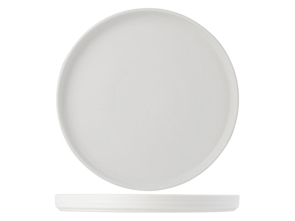 Tuxton Plate Straight Side Plate 10 ¾" x ⅞" Zion Matte White_0