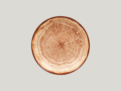 DEEP COUPE PLATE, 10.25"D, 40.6 OZ, TIMBER BROWN_0