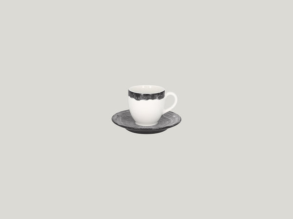 SAUCER FOR ESPRESSO CUP CLCU09, 5.1"D, BEECH GREY_0