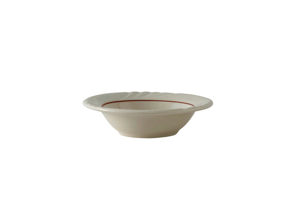 Tuxton Monterey Fruit Dish - Berry Band Fruit Bowl 5 ¼" x 1 ⅜" Monterey Eggshell Embossed Berry Band_0