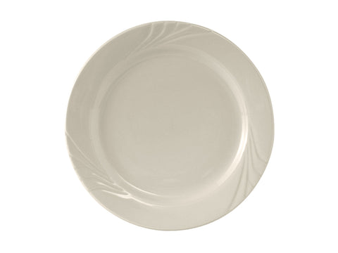 Tuxton Plate 9" Monterey Eggshell Embossed