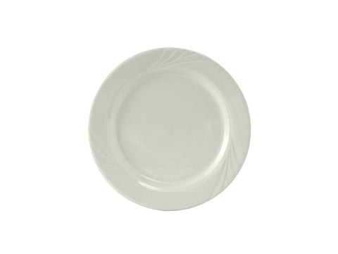 Tuxton Plate 6 ¼" Sonoma Porcelain White Embossed