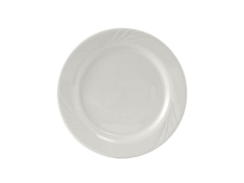 Tuxton Plate 7 ¼" Sonoma Porcelain White Embossed