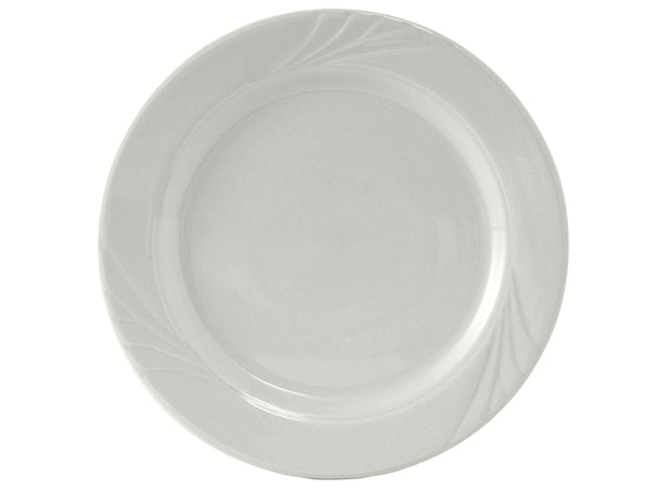 Tuxton Plate  Plate 12" Sonoma Porcelain White Embossed_0