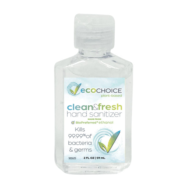 2 oz EcoChoice Hand Sanitizer Clean & Fresh  8/10 pk_0