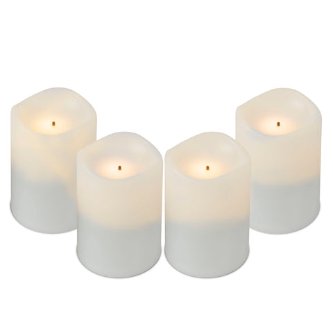 RECHARGEABLE CANDLES 2.0T WHITE VOTIVE 4PK_0